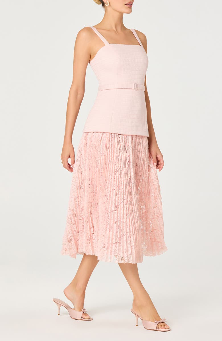 ASTR the Label Caitlin Sleeveless Dress, Alternate, color, Pink