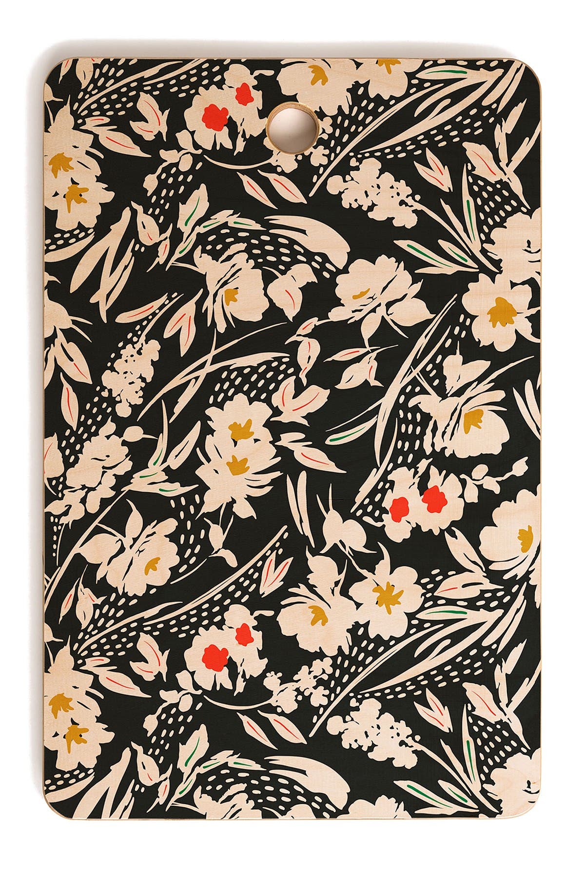 Deny Designs Marta Barragan Camarasa Garden floral brushstrokes ...