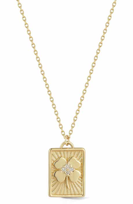Ember Fine Jewelry Clover Pendant Necklace