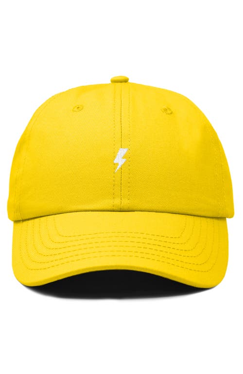 Dalix Lil Bolt Dad Cap In Yellow
