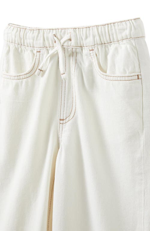 Shop Cotton On Kids Kid's Kaity Wide Leg Jean In Hayman Ecru