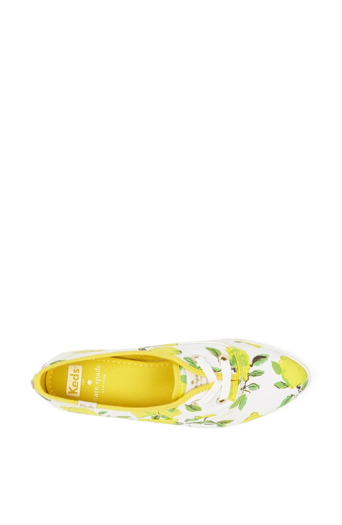 Keds® for kate spade new york 'pointer' sneaker, Alternate, color, MULTI LEMONS
