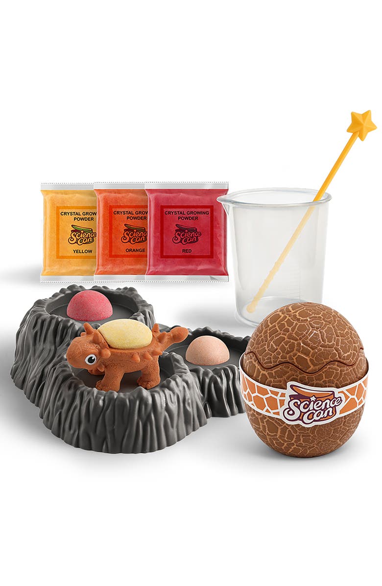 Science Can Crystal Dinosaur Growing Kit Ankylosaurus, Main, color, Multicolored