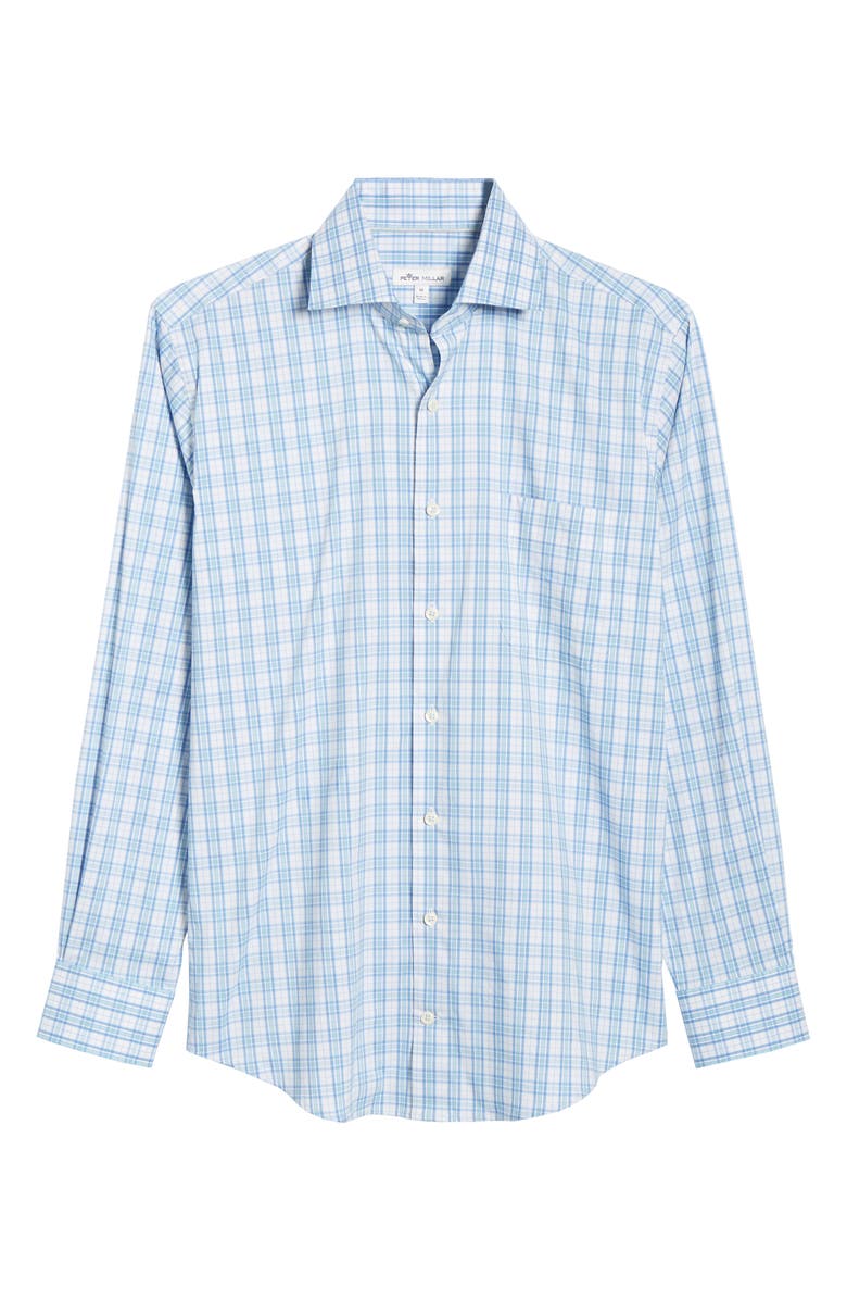 Peter Millar Portofino Tartan Performance Sport Shirt, Alternate, color, 
