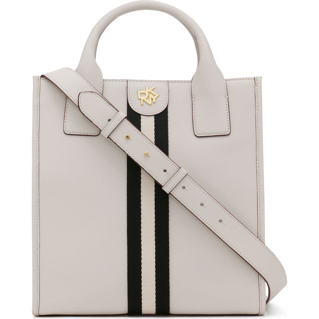 Dkny Pax North/south Tote Crossbody In Natrl/army