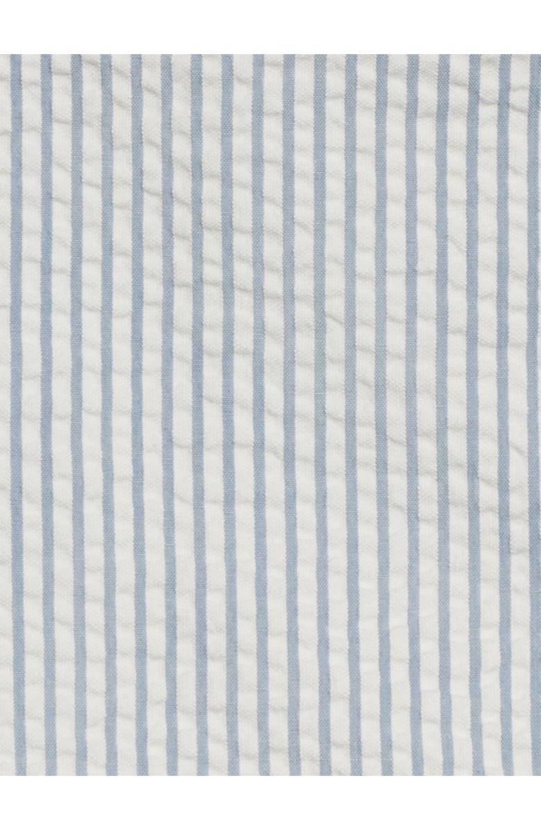 Colroed Organics Organic Landon Seersucker Button Down, Alternate, color, Shore Stripe/Sea