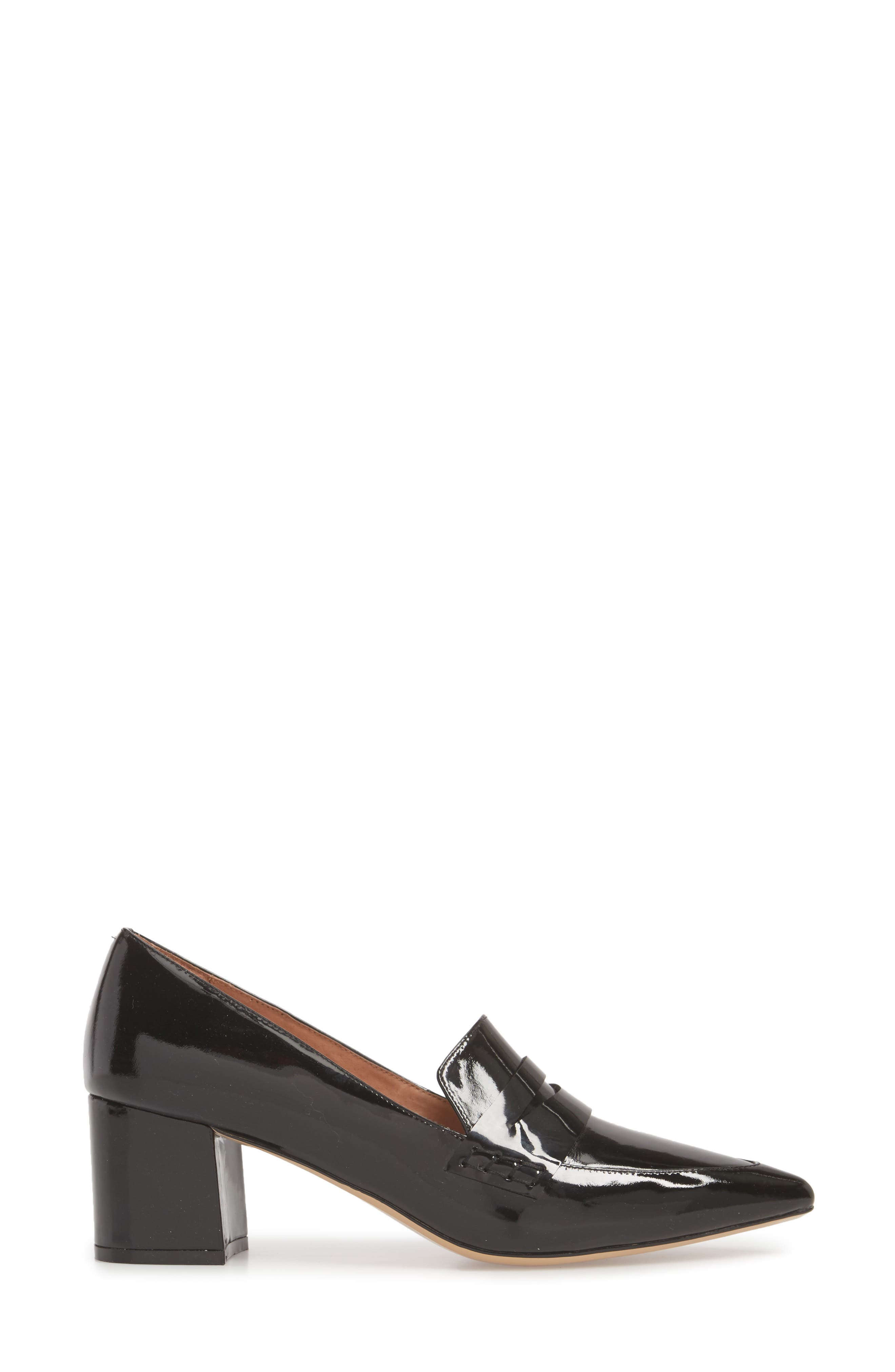 Isabelle Pointy Toe Pump, Alternate, color, BLACK PATENT LEATHER