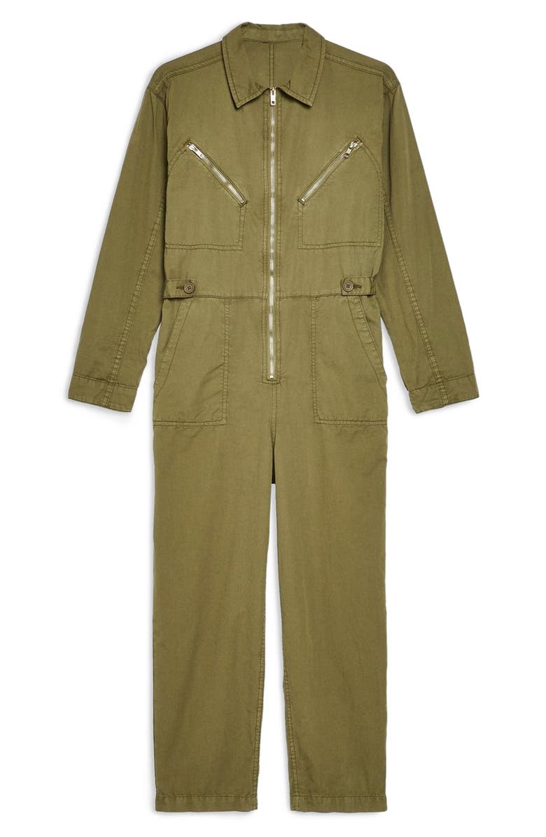 Topshop Mekan Utility Boilersuit, Alternate, color, 