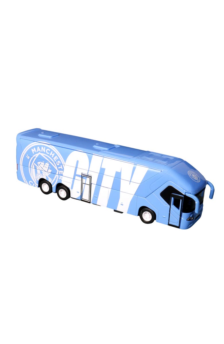 Banbo Toys Soccer Tour Bus Manchester City F.C, Alternate, color, Blue