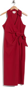 Cinq à Sept Ellison Sleeveless Wrap Dress