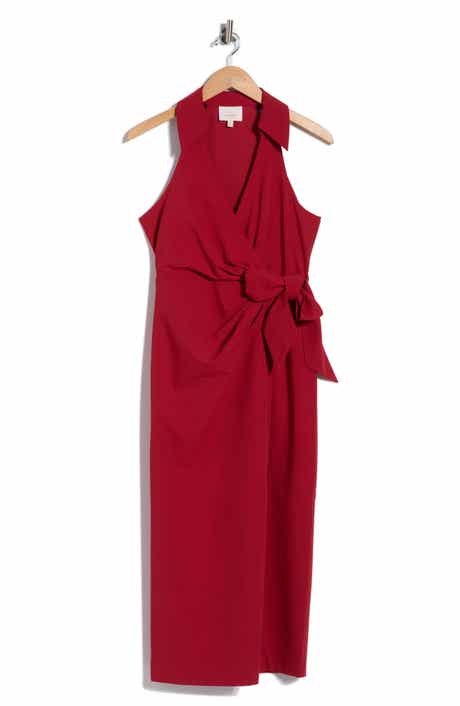 Cinq à Sept Ellison Sleeveless Wrap Dress