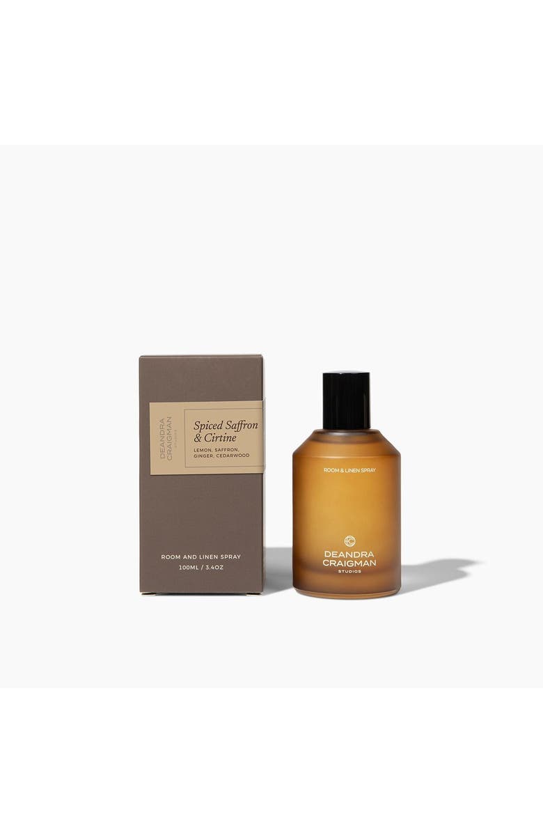 DeAndra Craigman Studios Spiced Saffron & Citrine Room & Linen Spray, Main, color, Gold