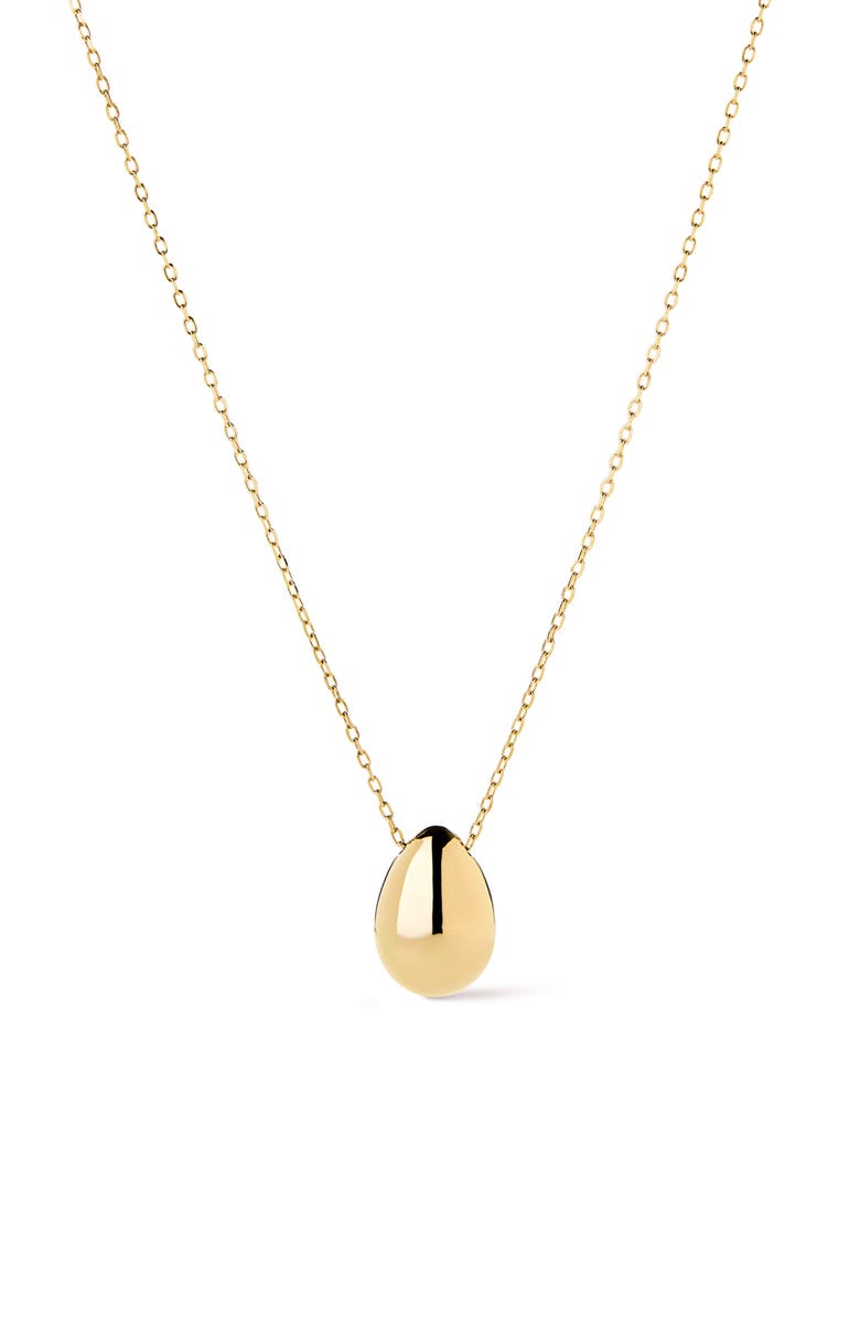 Ana Luisa Gold Pendant Necklace - Gold Teardrop Necklace, Main, color, 