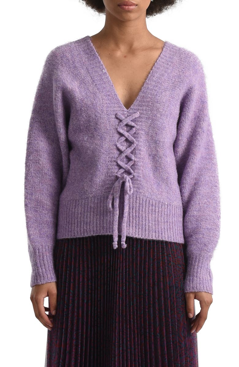 Molly Bracken V-Neck Sweater, Main, color,