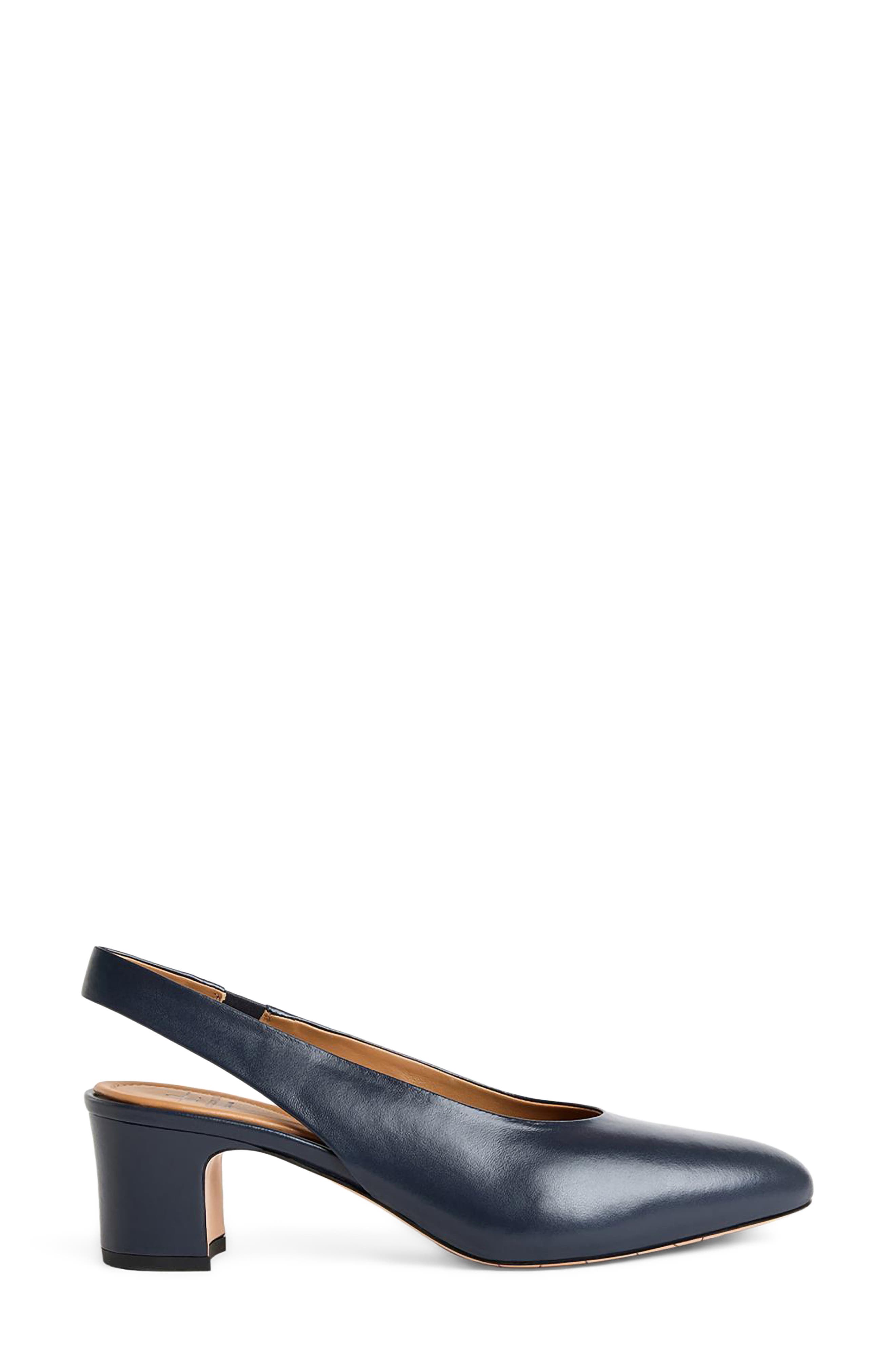Trevi Slingback Pump, Alternate, color, NAVY NAPPA