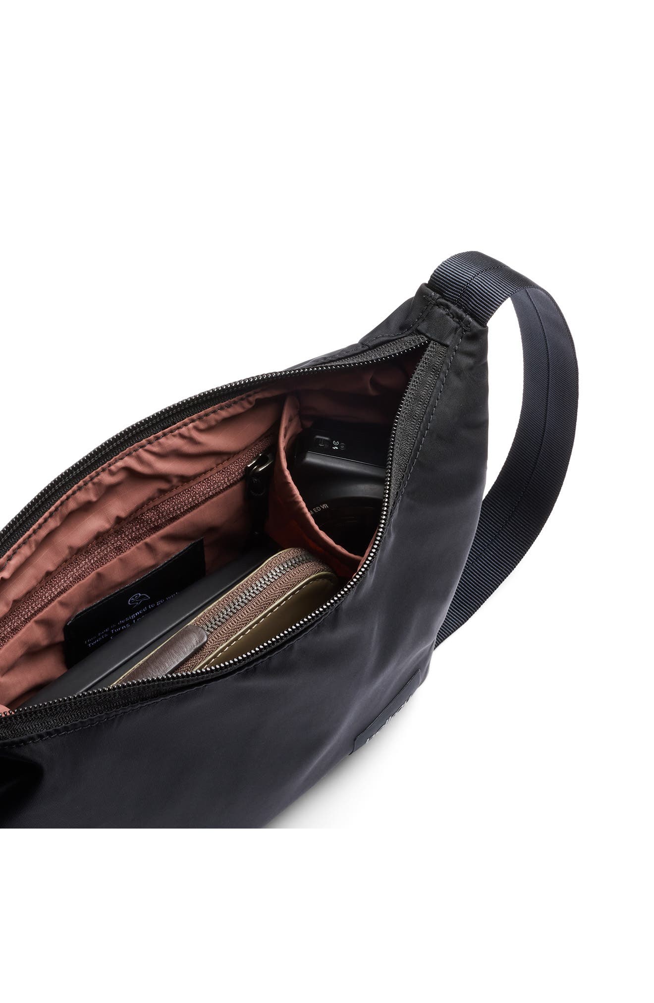 Bellroy Laneway Crescent Crossbody Bag, Alternate, color, Ink