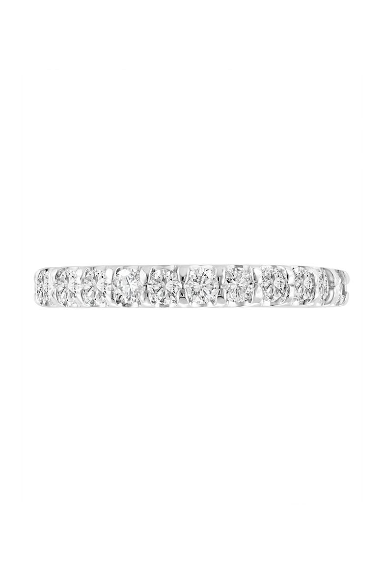 Diamond Band Ring in 14K White Gold, Alternate, color, White