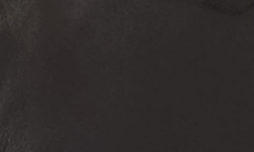 PERRY ELLIS PERRY ELLIS FAUX SHEARLING COLLARED LEATHER JACKET