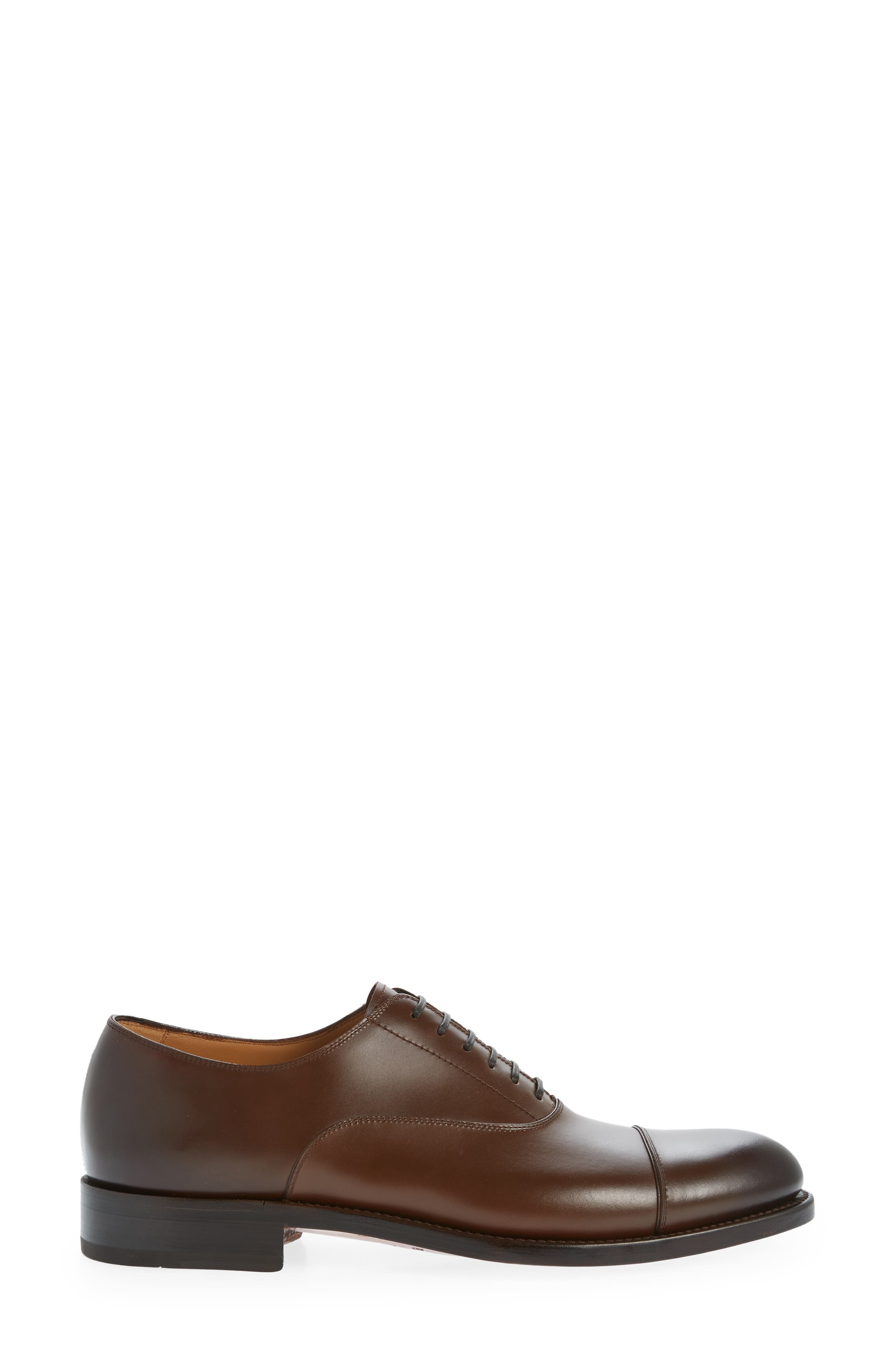 FERRAGAMO Fabian Cap Toe Oxford, Alternate, color, 