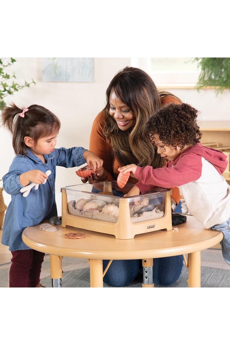 Tabletop Sand and Water Table, Alternate, color, Beige