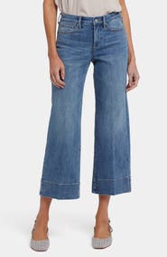 NYDJ Teresa Ankle Wide Leg Jeans