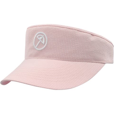 Women's Puma  Pink Arnold Palmer Invitational Seersucker Adjustable Visor