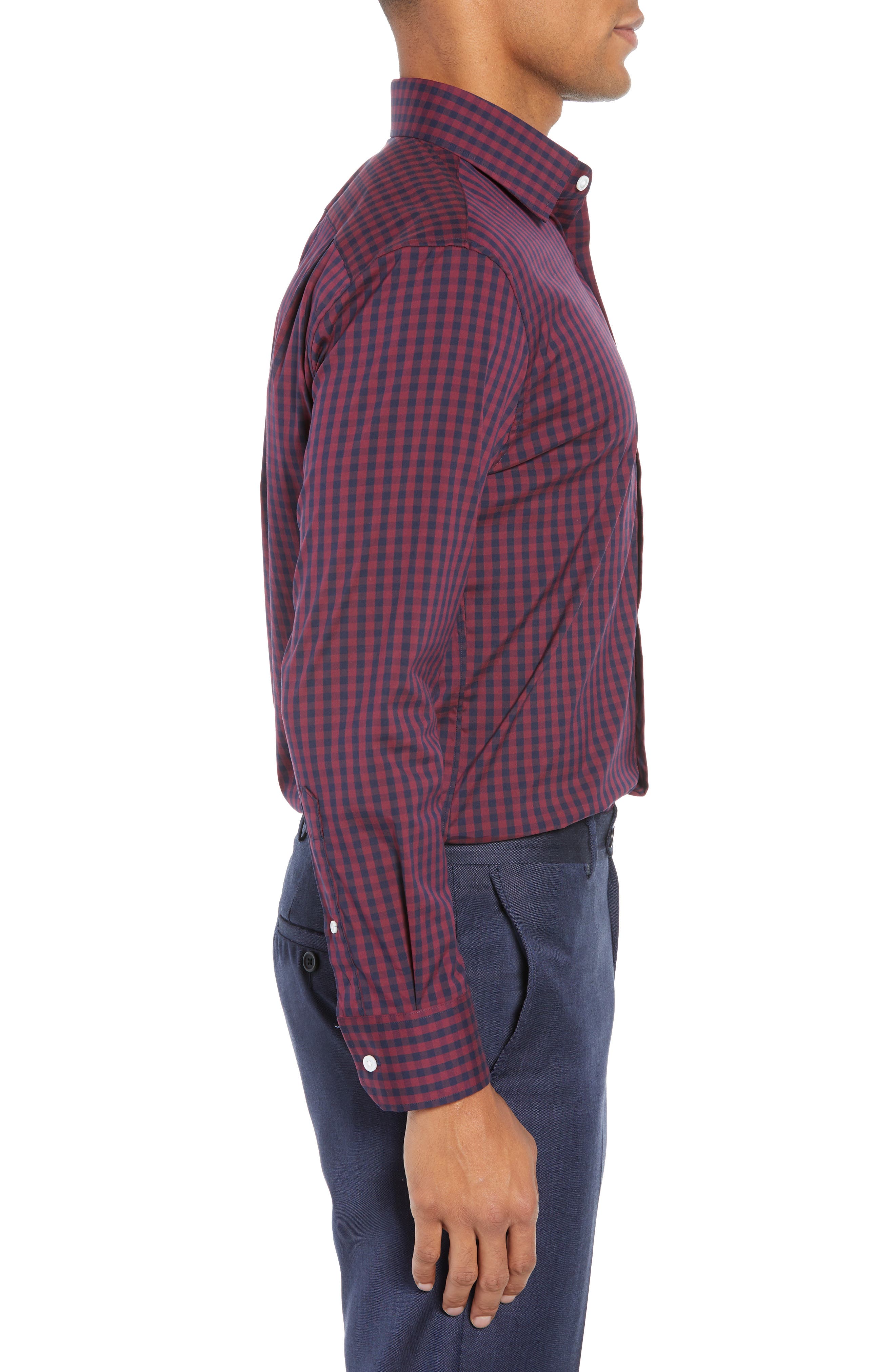 Bonobos Timber Slim Fit Check Dress Shirt (Men) | Nordstrom