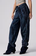 Desigual Hight Waist Barrel Legs Jeans