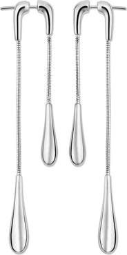 Lucy Quartermaine Double Drop Earrings Front and Back