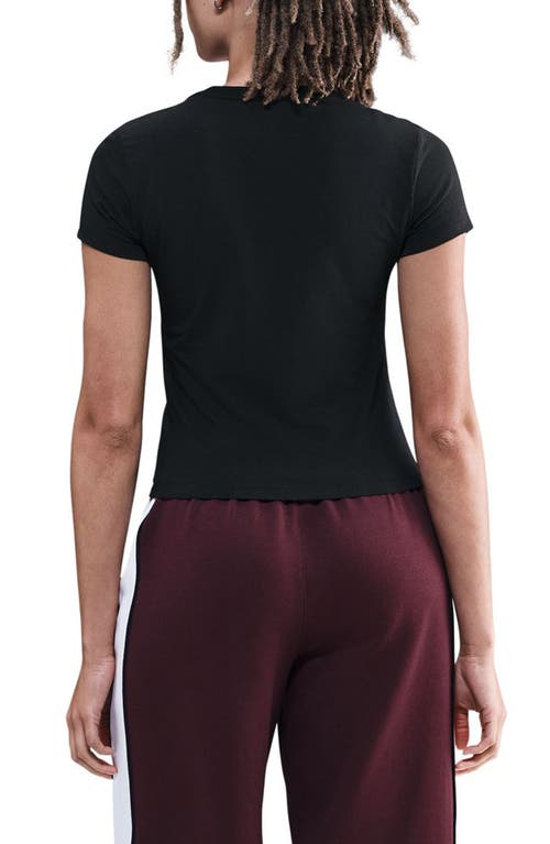 Nike Sportswear Slim Fit Winning Graphic T-shirt In Black