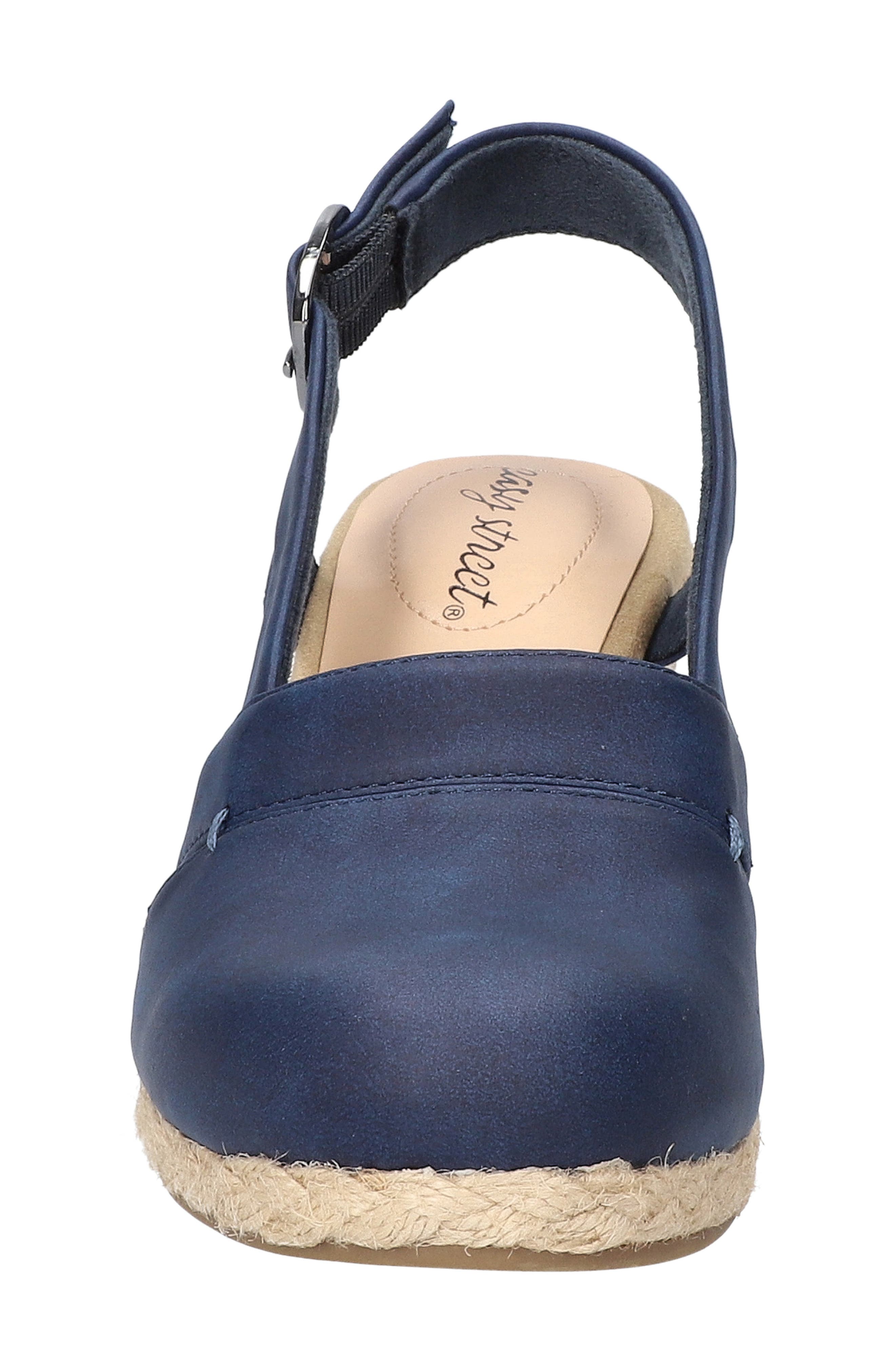 Stargaze Espadrille Wedge Pump, Alternate, color, NAVY