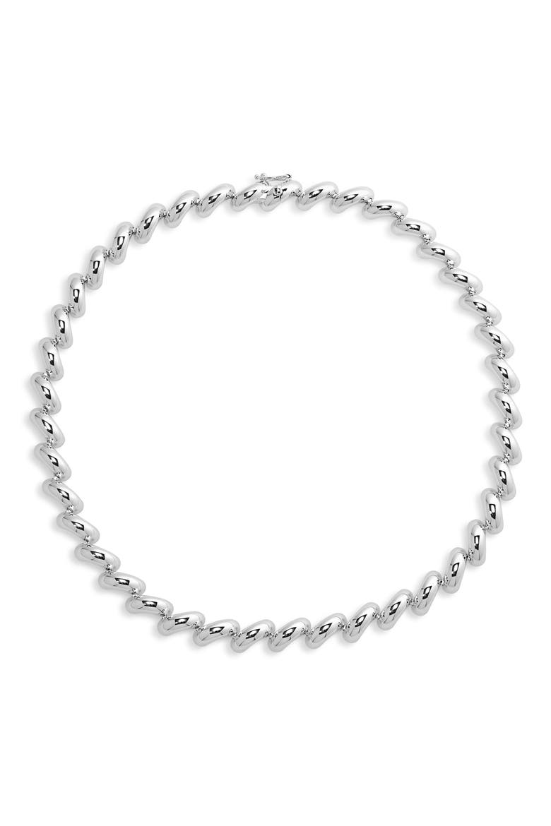 The Edith Necklace, Main, color, SILVER