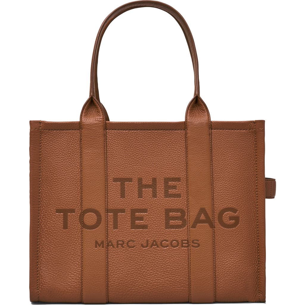 Marc Jacobs The Large Leather Tote Bag in Argan Oil at Nordstrom