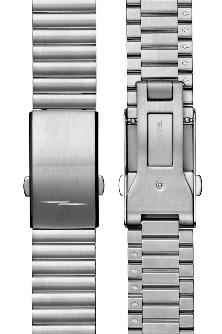 The Detrola Bracelet Watch, 41mm, Alternate, color, SILICON PURPLE