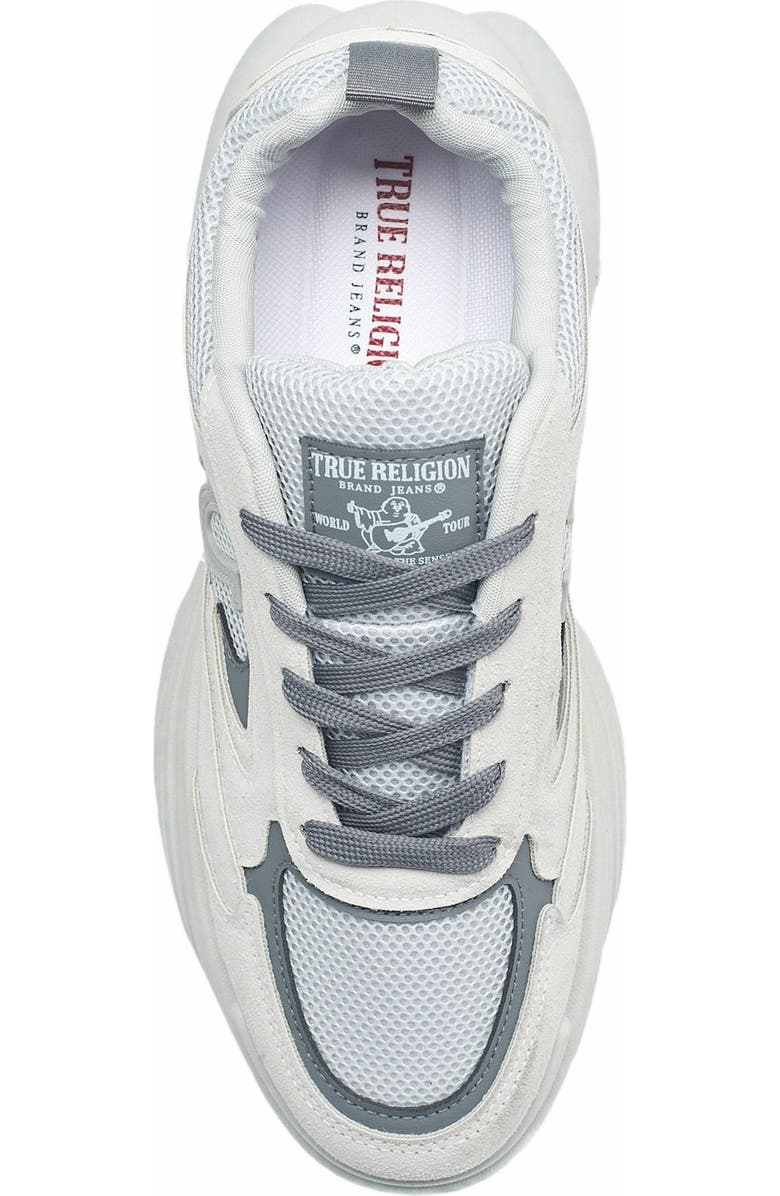 True Religion Cole Jogger Sneaker, Alternate, color, Grey Multi