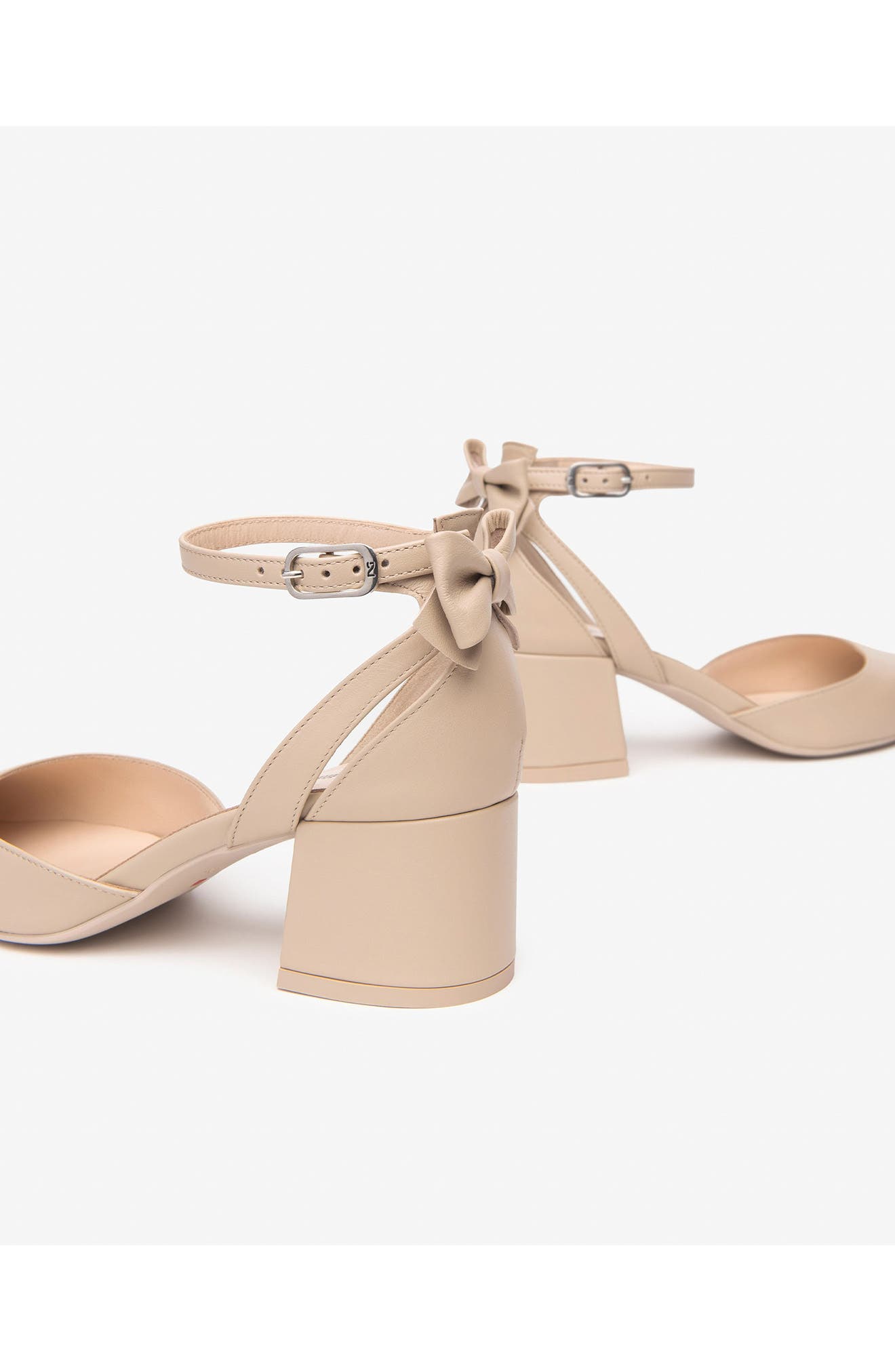 Ankle Strap Pump, Alternate, color, NATURAL