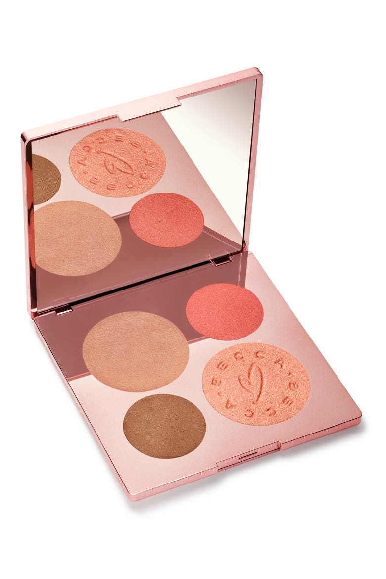 BECCA x Chrissy Tiegen Glow Face Palette (Limited Edition), Alternate, color, NO COLOR