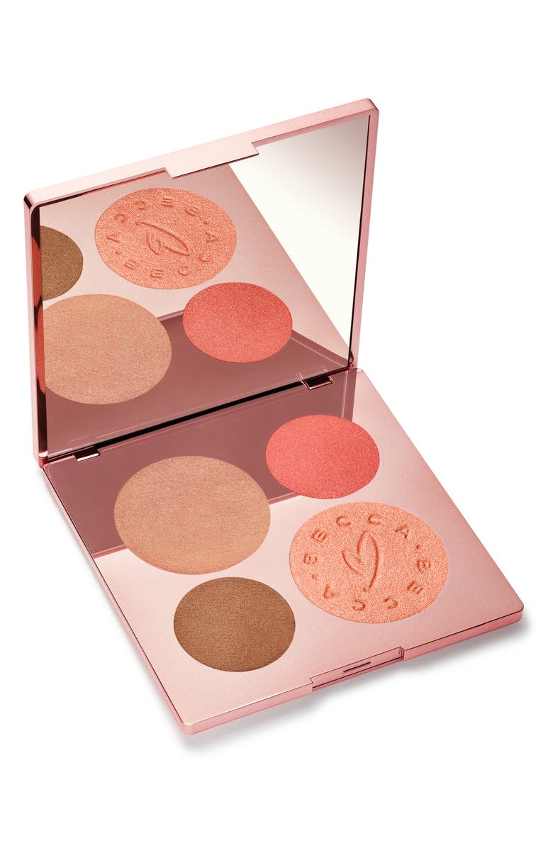 BECCA Cosmetics BECCA x Chrissy Tiegen Glow Face Palette, Alternate, color,