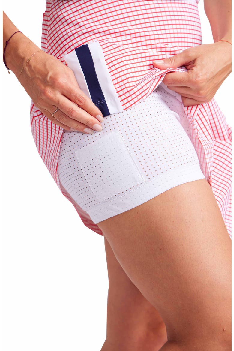 Party Pleat Sport Skort, Alternate, color, POWER GRID