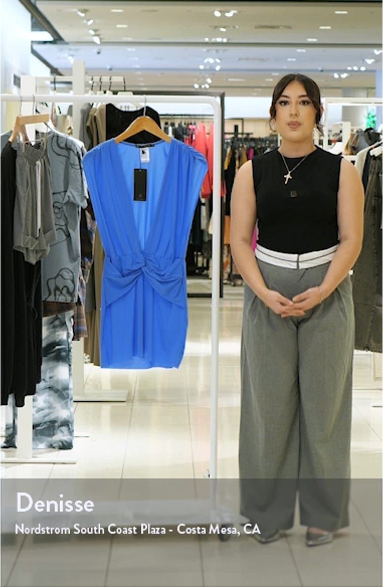 Cindy Solid Cover-Up Dress, sales video thumbnail