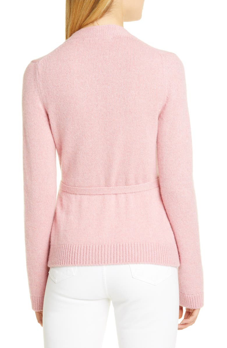 Brock Collection Belted V-Neck Cashmere Cardigan, Alternate, color,