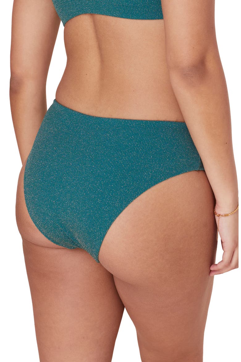 The '90s High Waist Bikini Bottoms, Alternate, color, CERAMIC