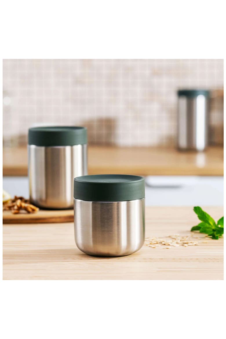 Nommie 12-Ounce Stainless Steel Food Container, Alternate, color, STEEL