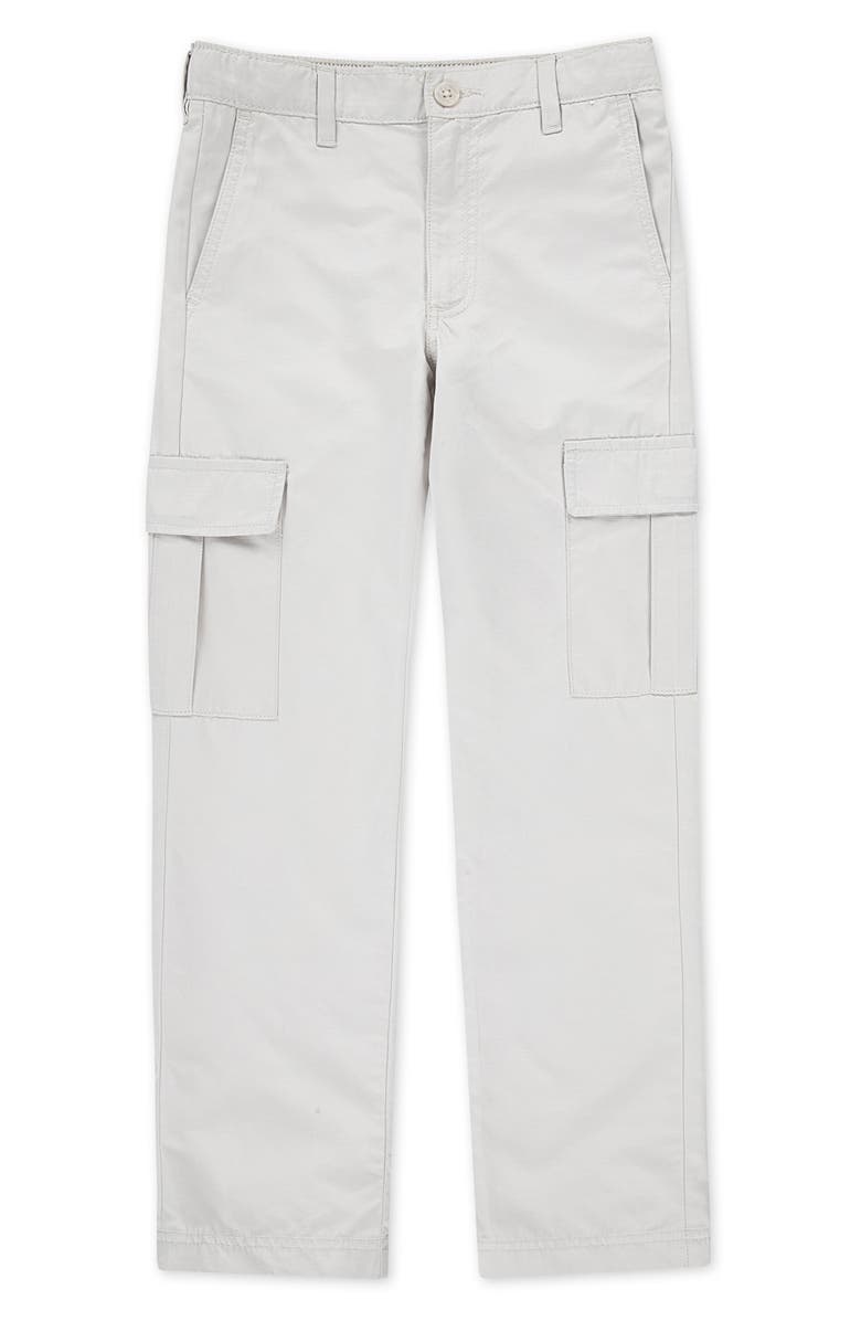 abercrombie kids Kids' Loose Cargo Pants, Main, color, Ivory