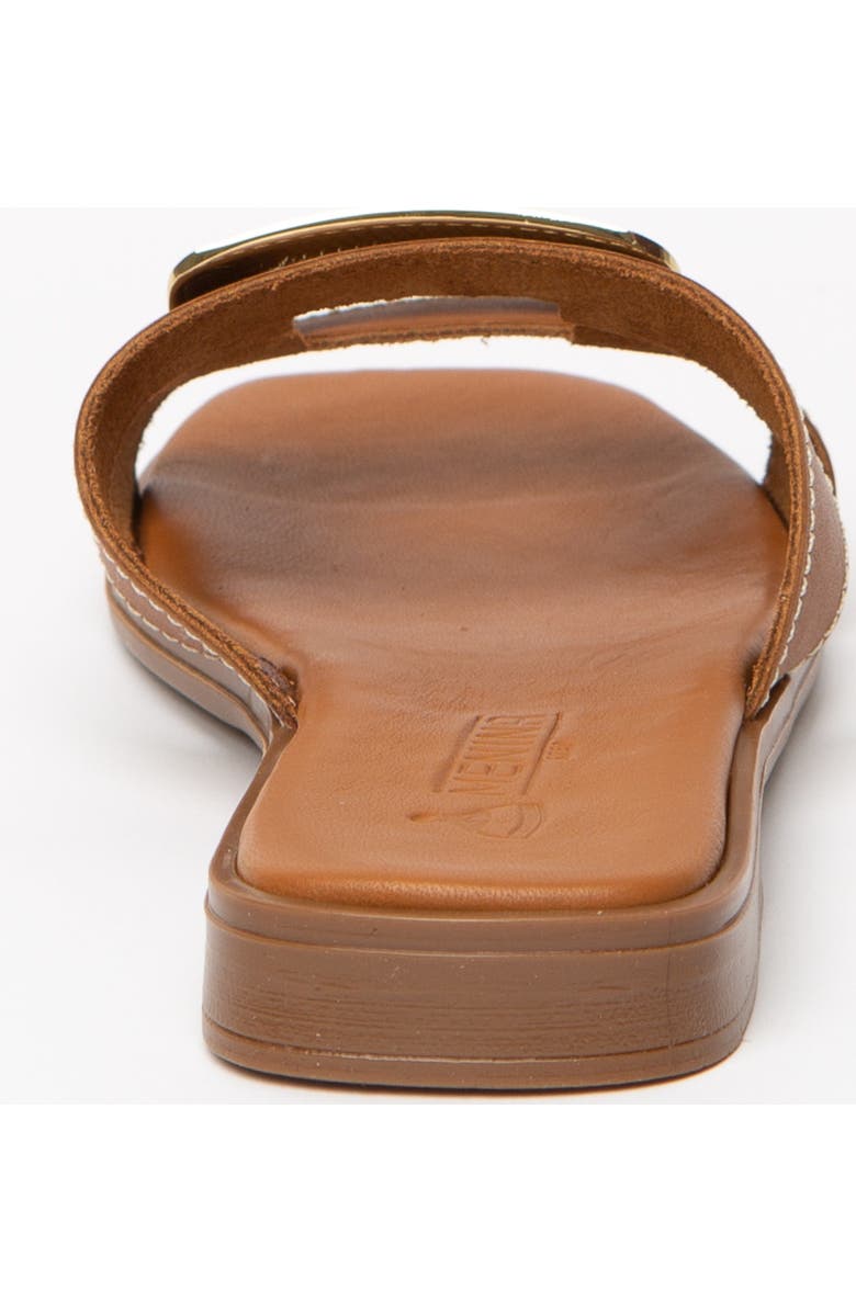 Menina Step Brisa Flat Sandal, Alternate, color, Tan