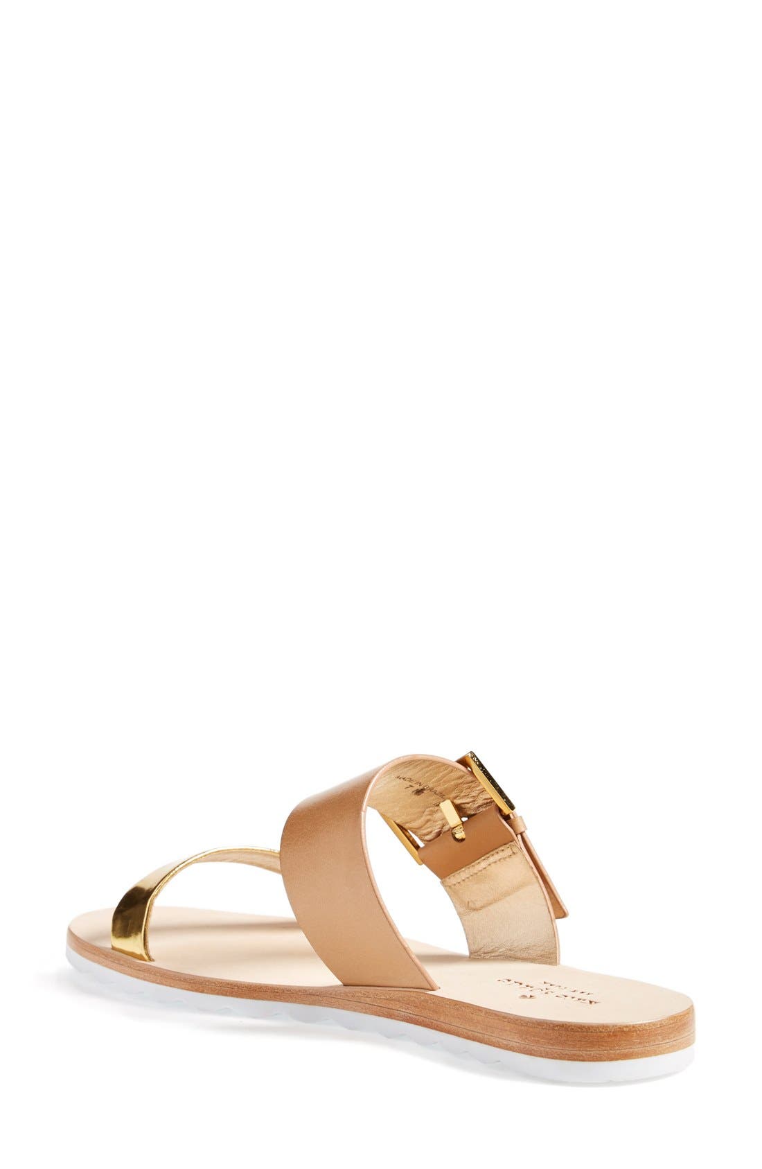 'attitude' slide sandal, Alternate, color, NATURAL