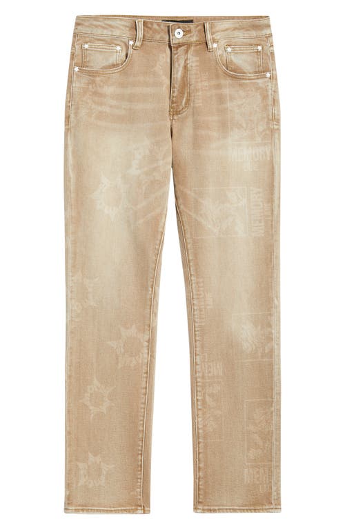 Memory Lane Guns & Roses Straight Leg Jeans