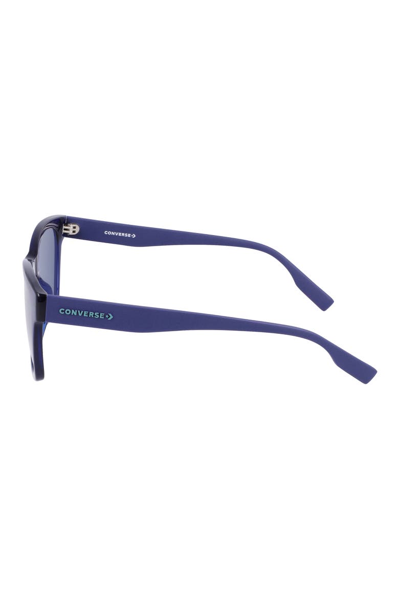 53mm Rectangular Sunglasses, Alternate, color, CRYSTAL MIDNIGHT NAVY