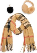 Nanette Lepore Scarf, Earmuff & Keychain Accessory Set