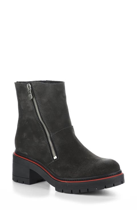 Zap Waterproof Suede Bootie (Women)